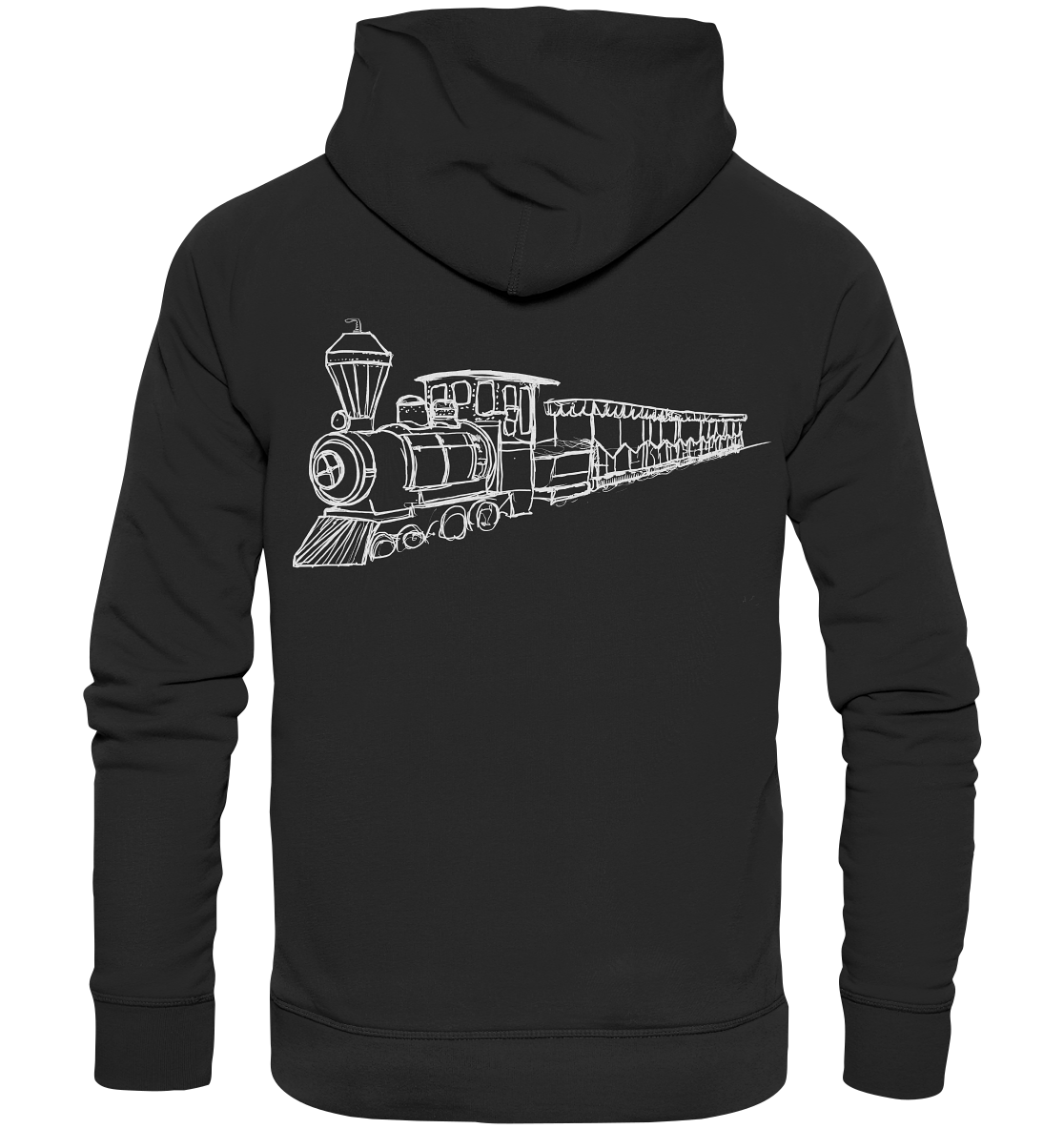Flotte Lotte Backprint Unisex - Organic Basic Hoodie