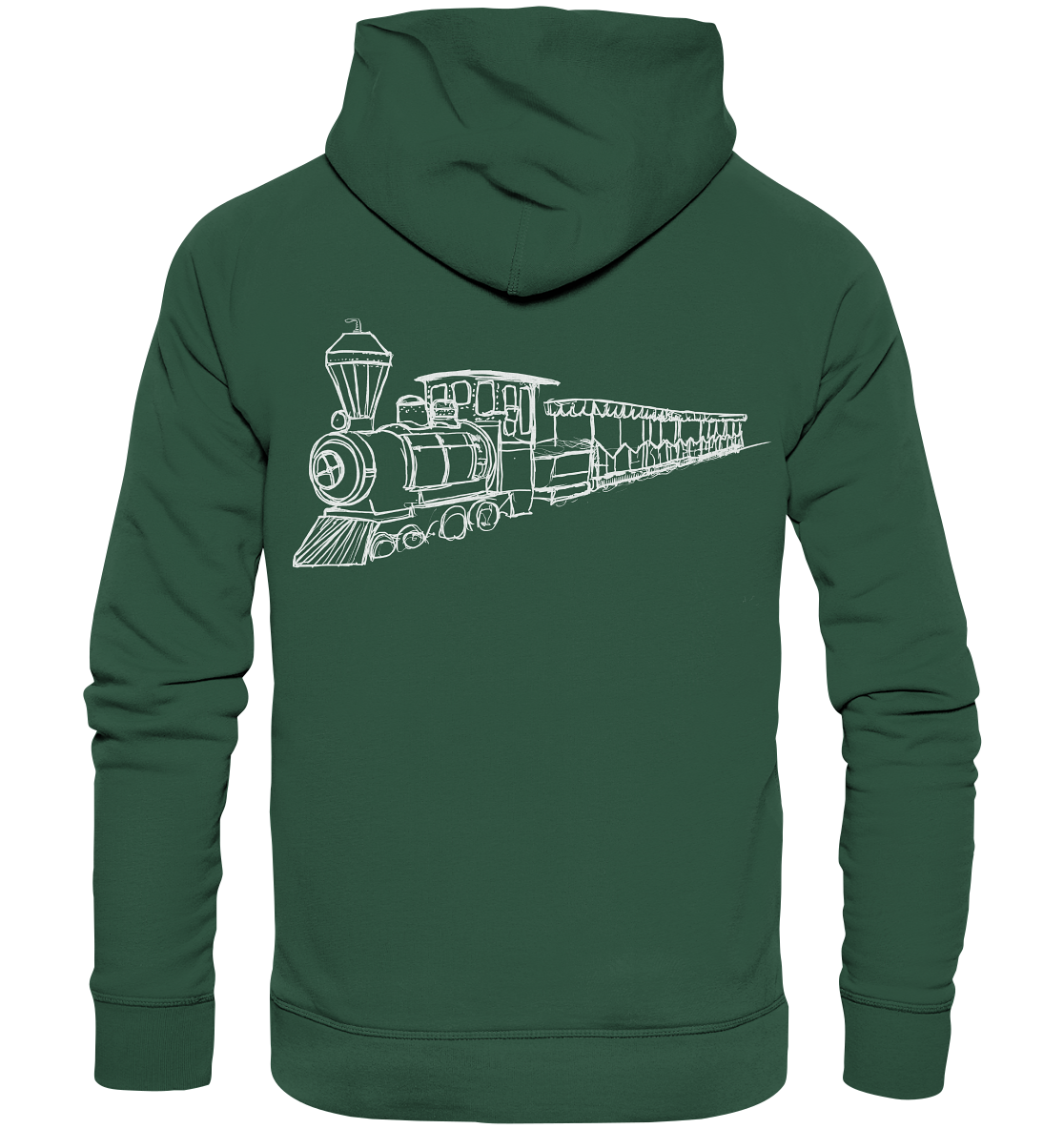 Flotte Lotte Backprint Unisex - Organic Basic Hoodie