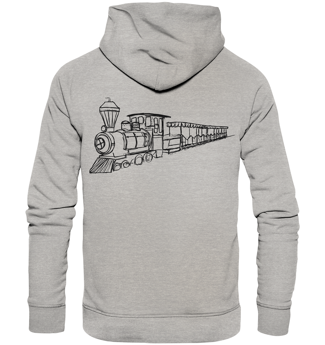 Flotte Lotte Backprint Unisex - Organic Basic Hoodie