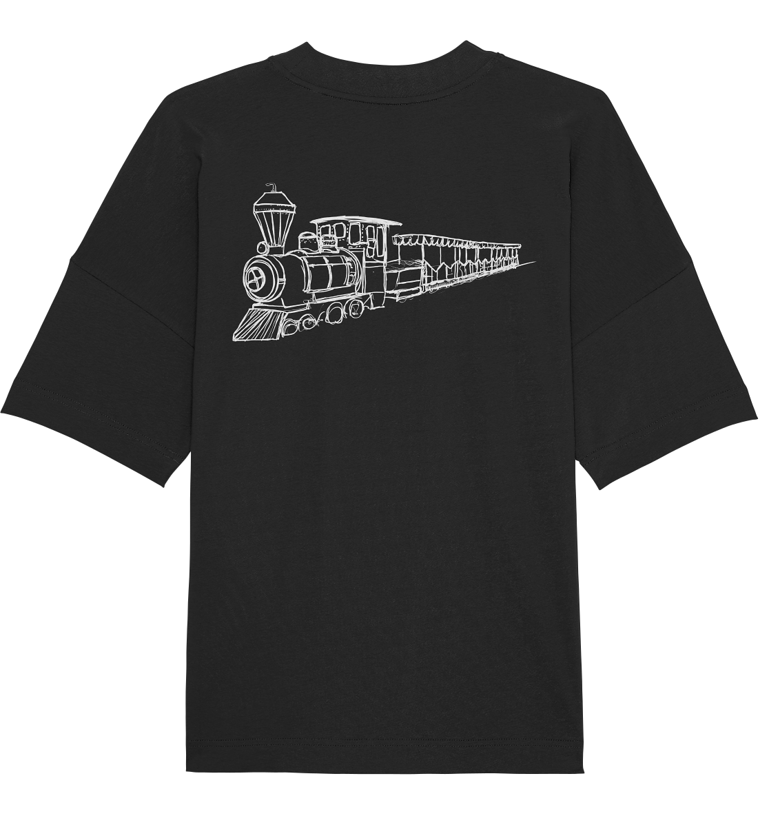 Flotte Lotte Backprint Unisex - Organic Oversize Shirt