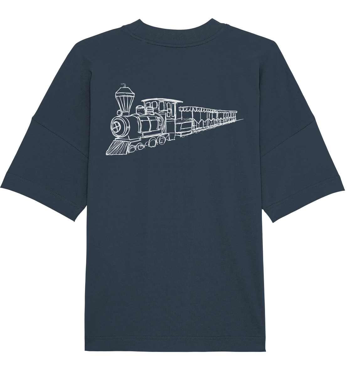 Flotte Lotte Backprint Unisex - Organic Oversize Shirt