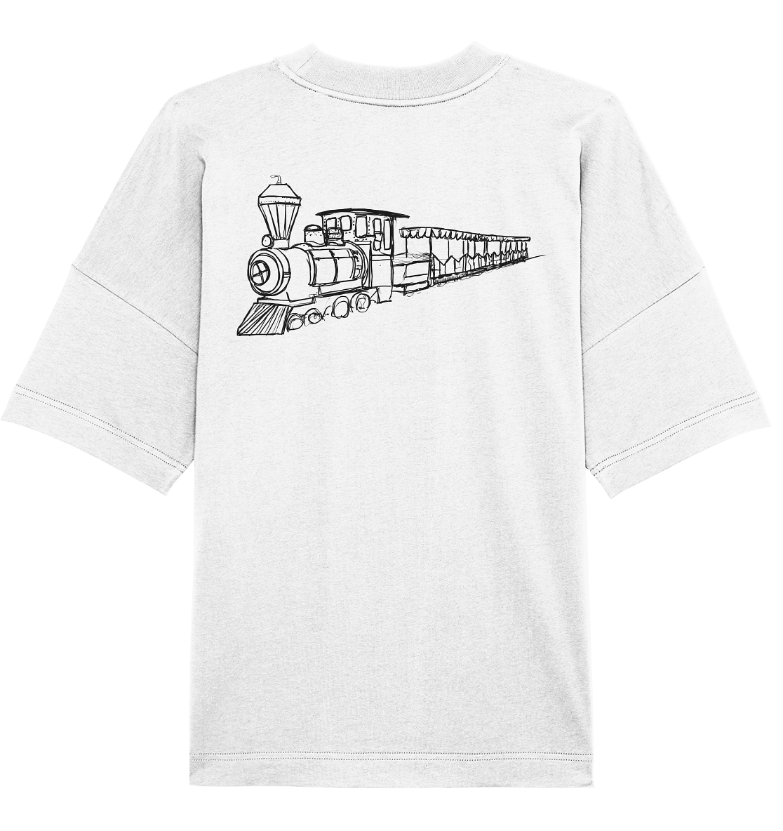 Flotte Lotte Backprint Unisex - Organic Oversize Shirt