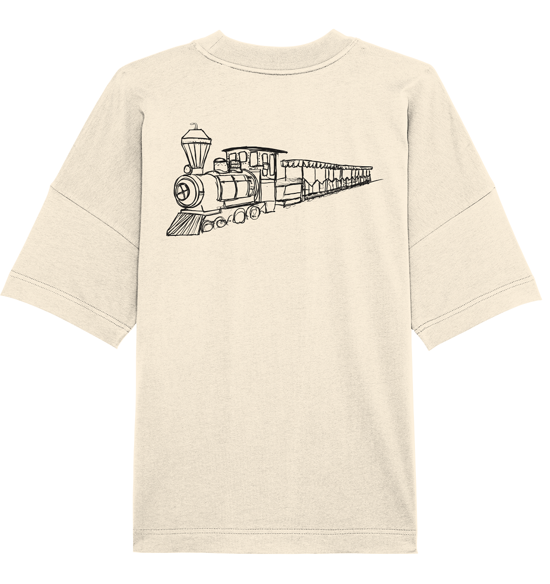 Flotte Lotte Backprint Unisex - Organic Oversize Shirt