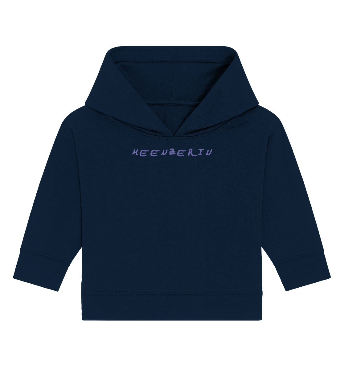 Meenzerin Frontprint Unisex - Baby Organic Hoodie