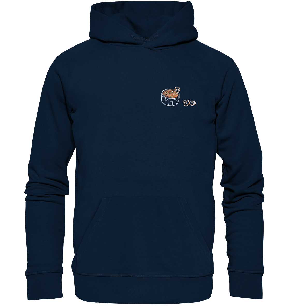 Spundekäs Frontprint Unisex - Organic Basic Hoodie