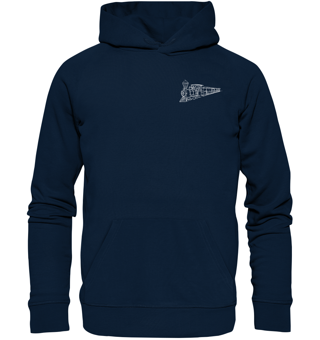Flotte Lotte Frontprint Unisex - Organic Basic Hoodie