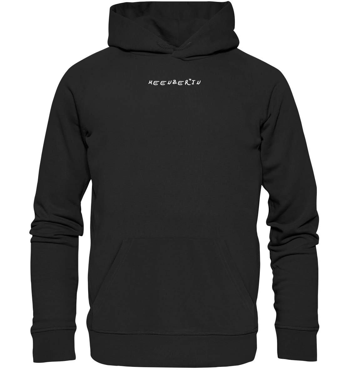 Meenzer*in Frontprint Unisex - Organic Basic Hoodie