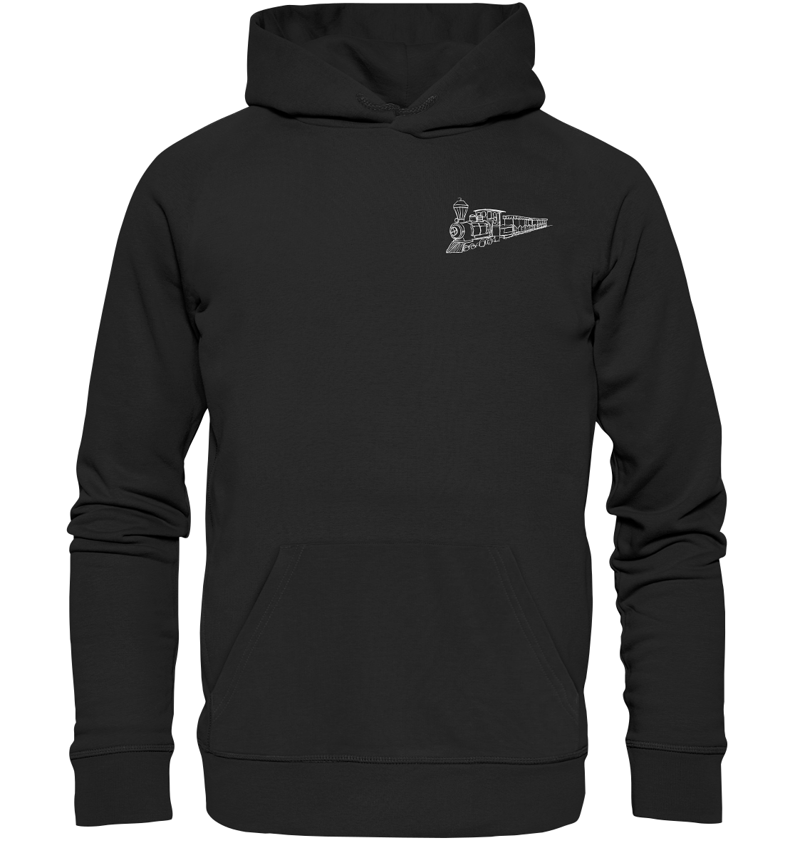 Flotte Lotte Frontprint Unisex - Organic Basic Hoodie