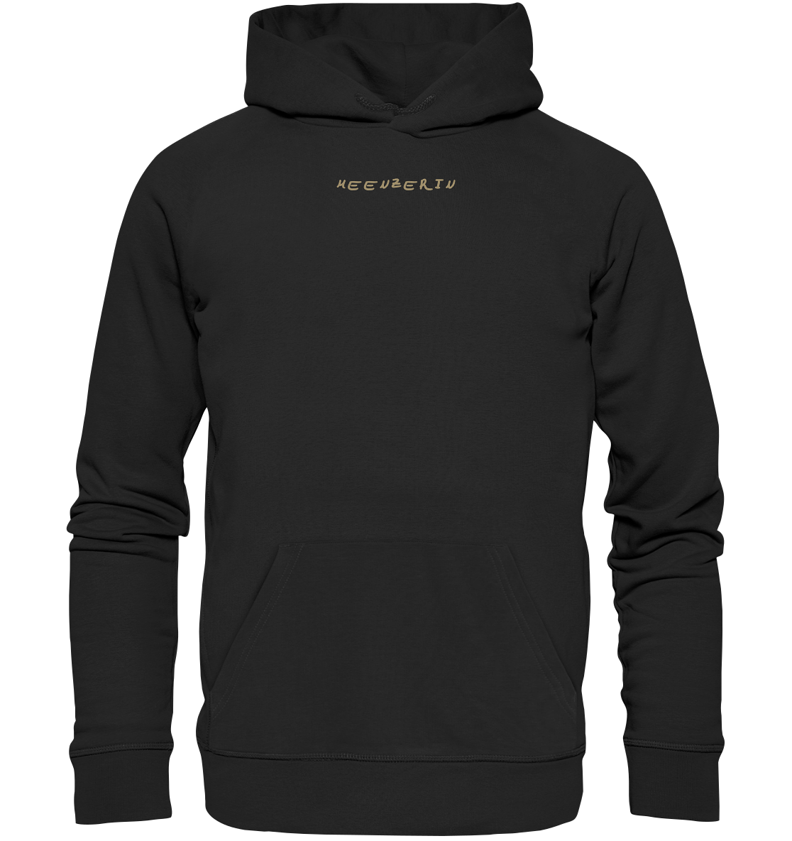 Meenzerin Frontprint Unisex - Organic Basic Hoodie