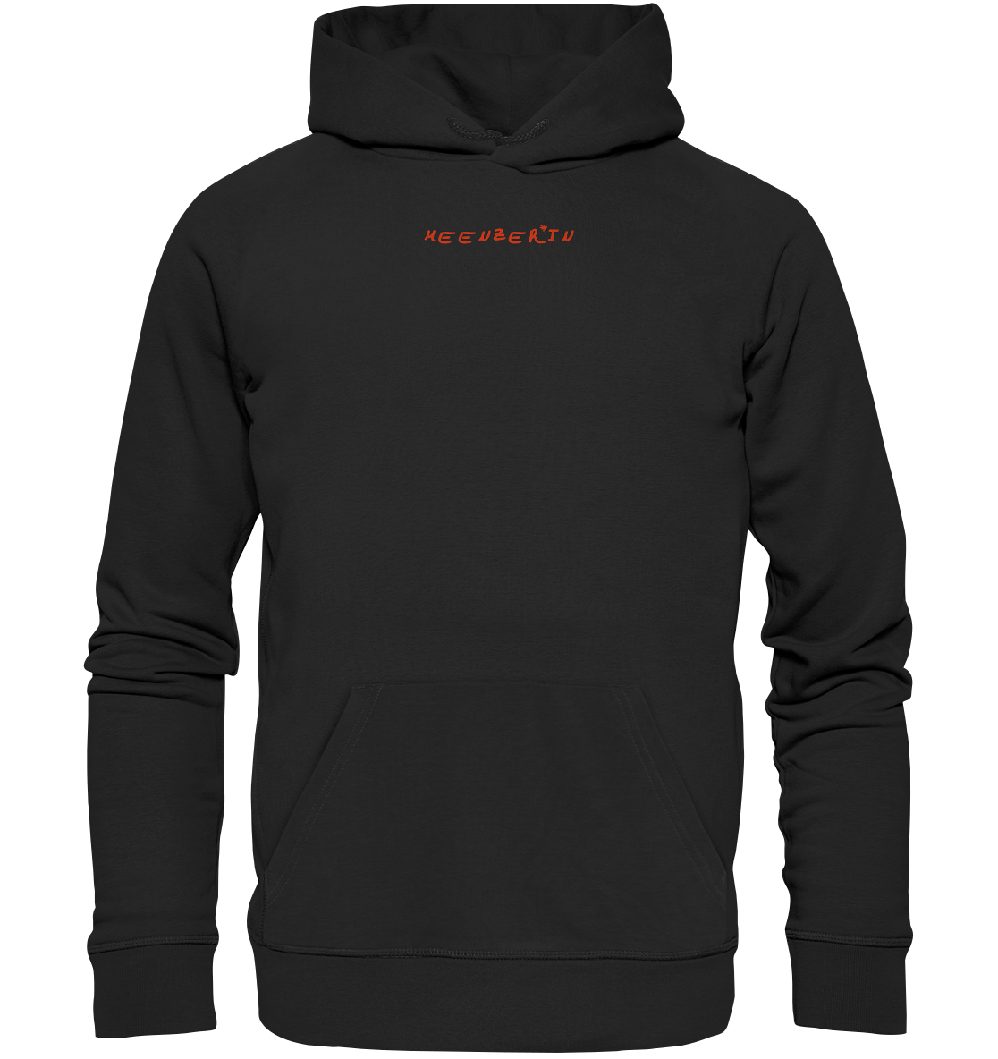Meenzer*in Frontprint Unisex - Organic Basic Hoodie