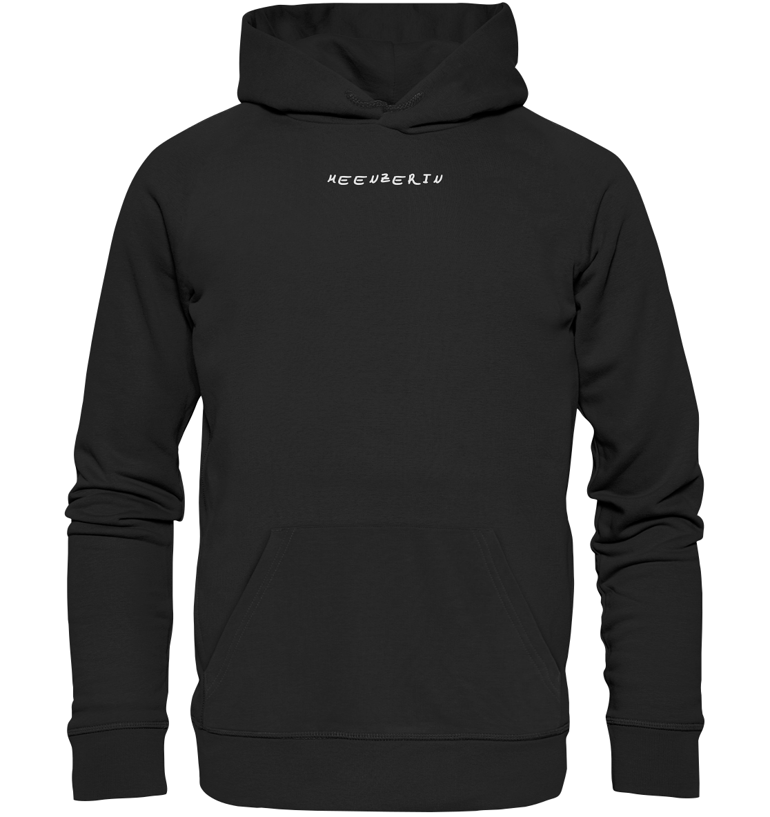 Meenzerin Frontprint Unisex - Organic Basic Hoodie
