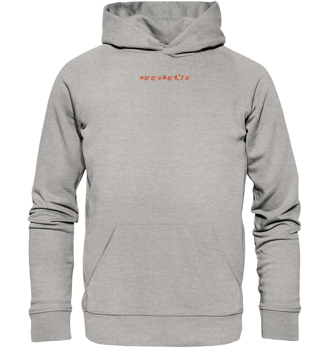 Meenzer*in Frontprint Unisex - Organic Basic Hoodie
