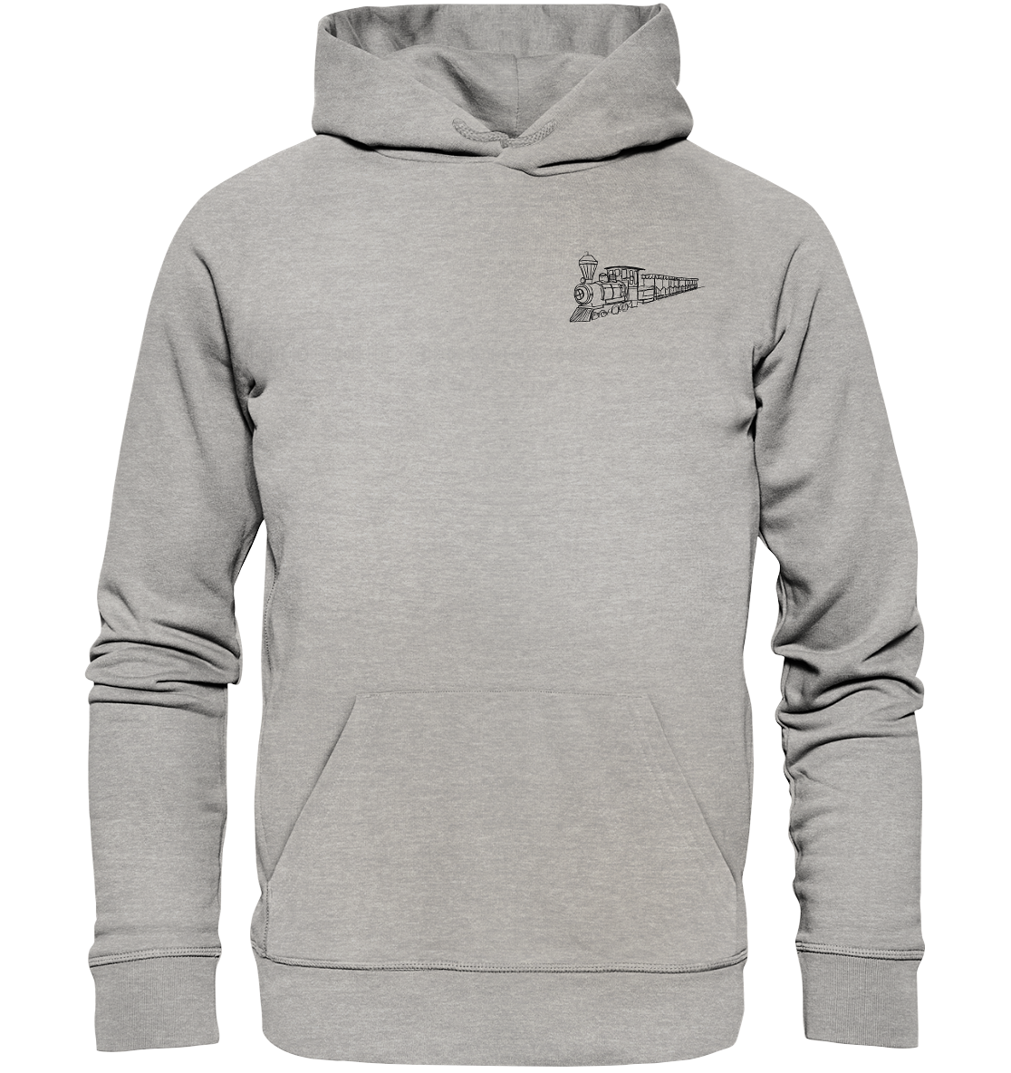 Flotte Lotte Frontprint Unisex - Organic Basic Hoodie