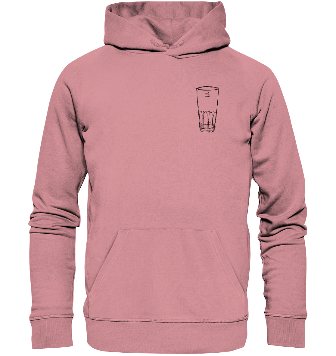 Meenzer Stange Frontprint Unisex - Organic Basic Hoodie