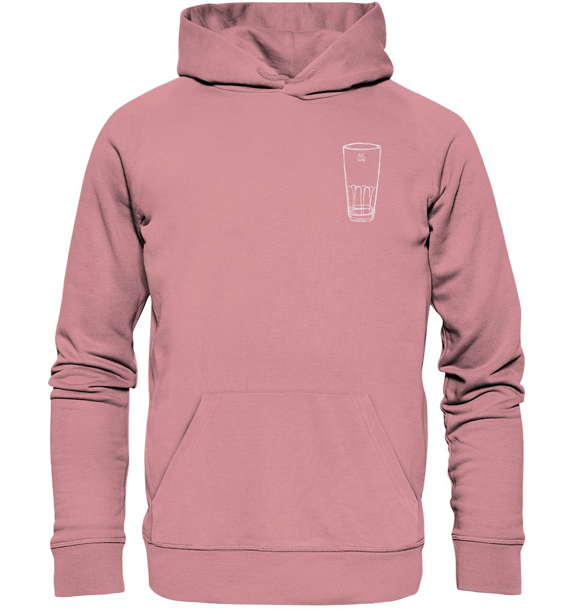 Meenzer Stange Frontprint Unisex - Organic Basic Hoodie