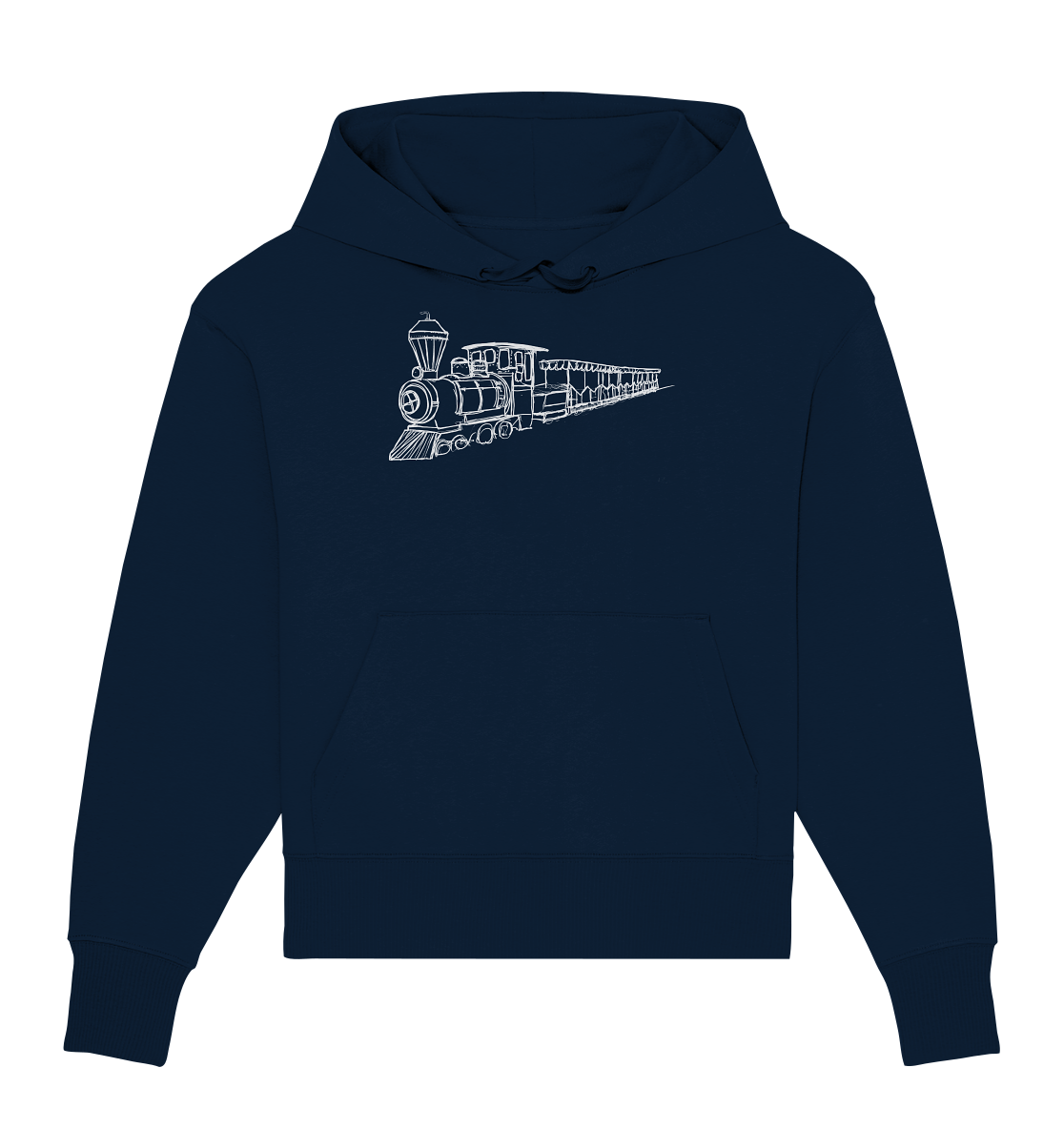 Flotte Lotte Frontprint Unisex - Organic Oversize Hoodie