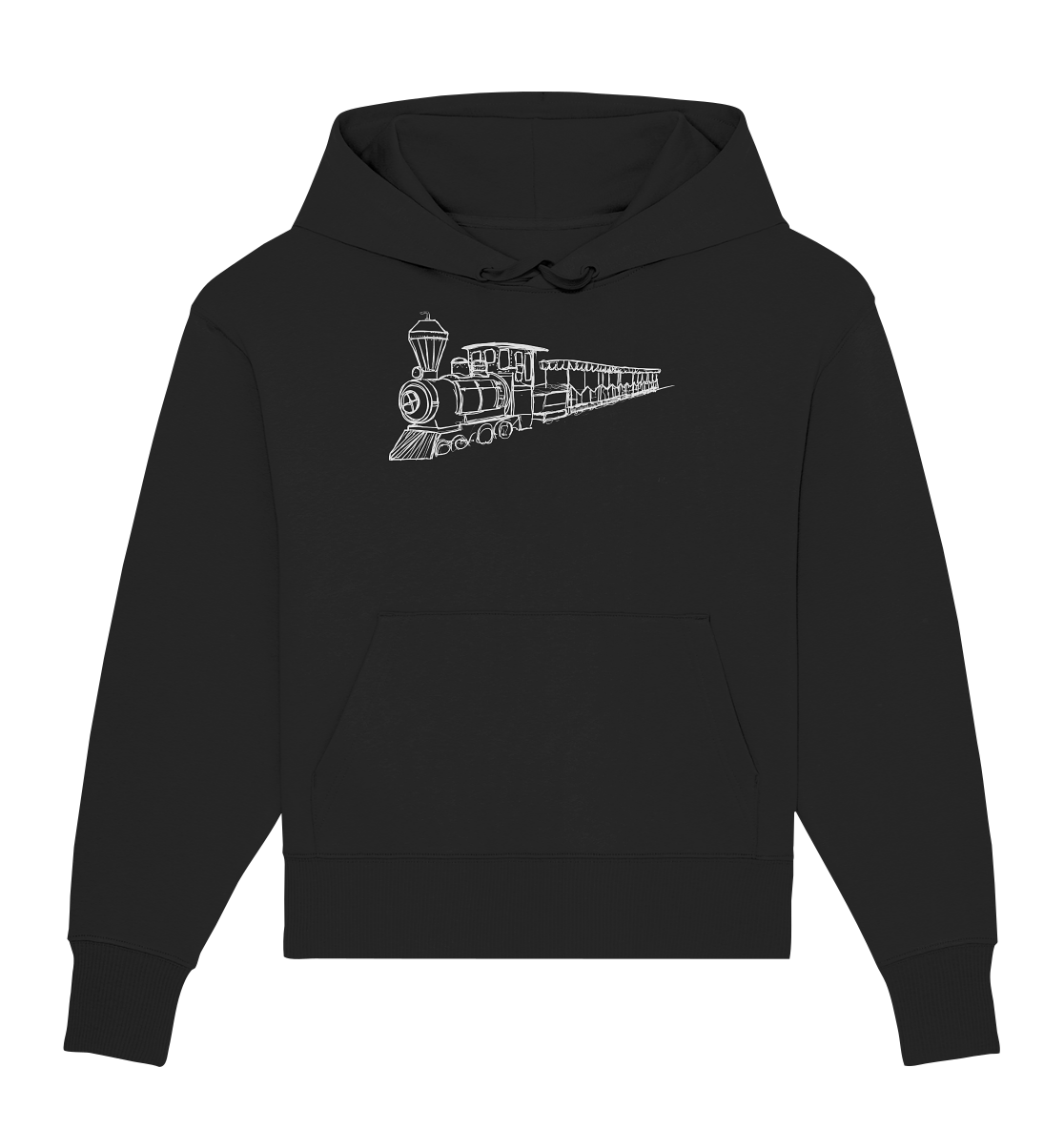 Flotte Lotte Frontprint Unisex - Organic Oversize Hoodie