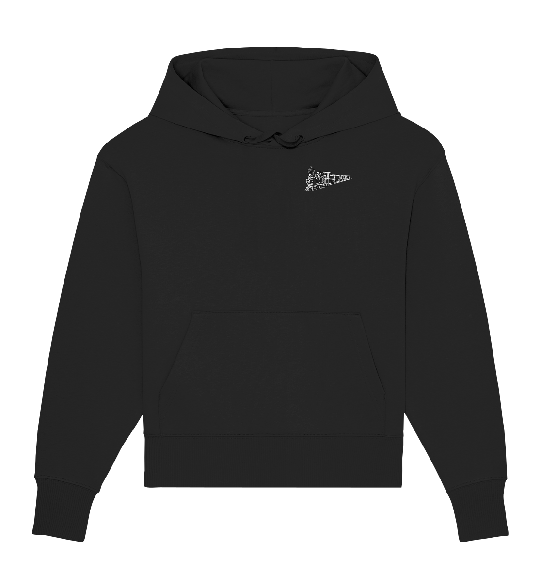 Flotte Lotte Frontprint Unisex - Organic Oversize Hoodie