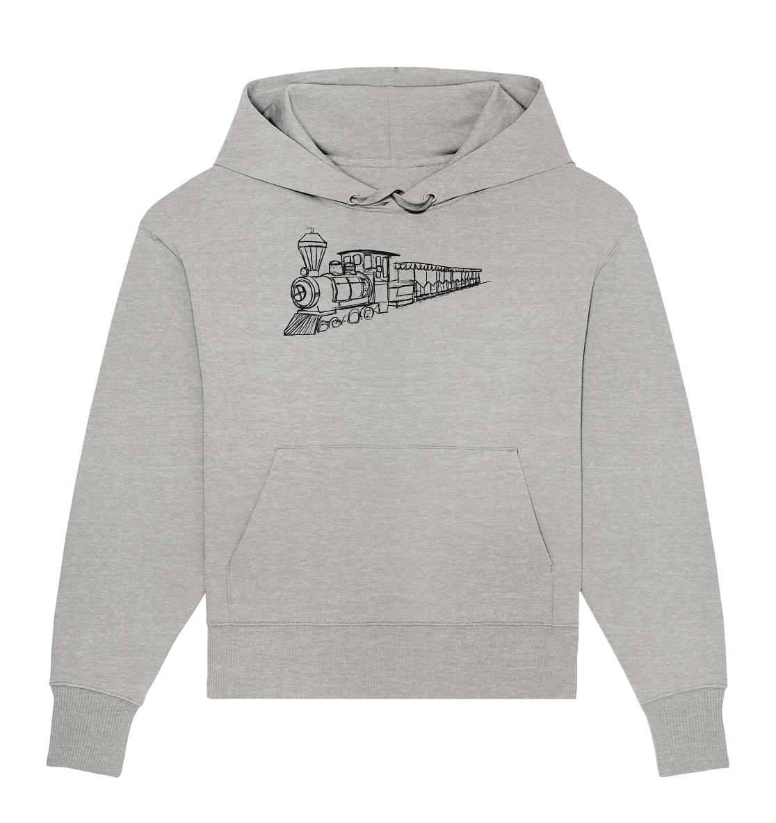 Flotte Lotte Frontprint Unisex - Organic Oversize Hoodie