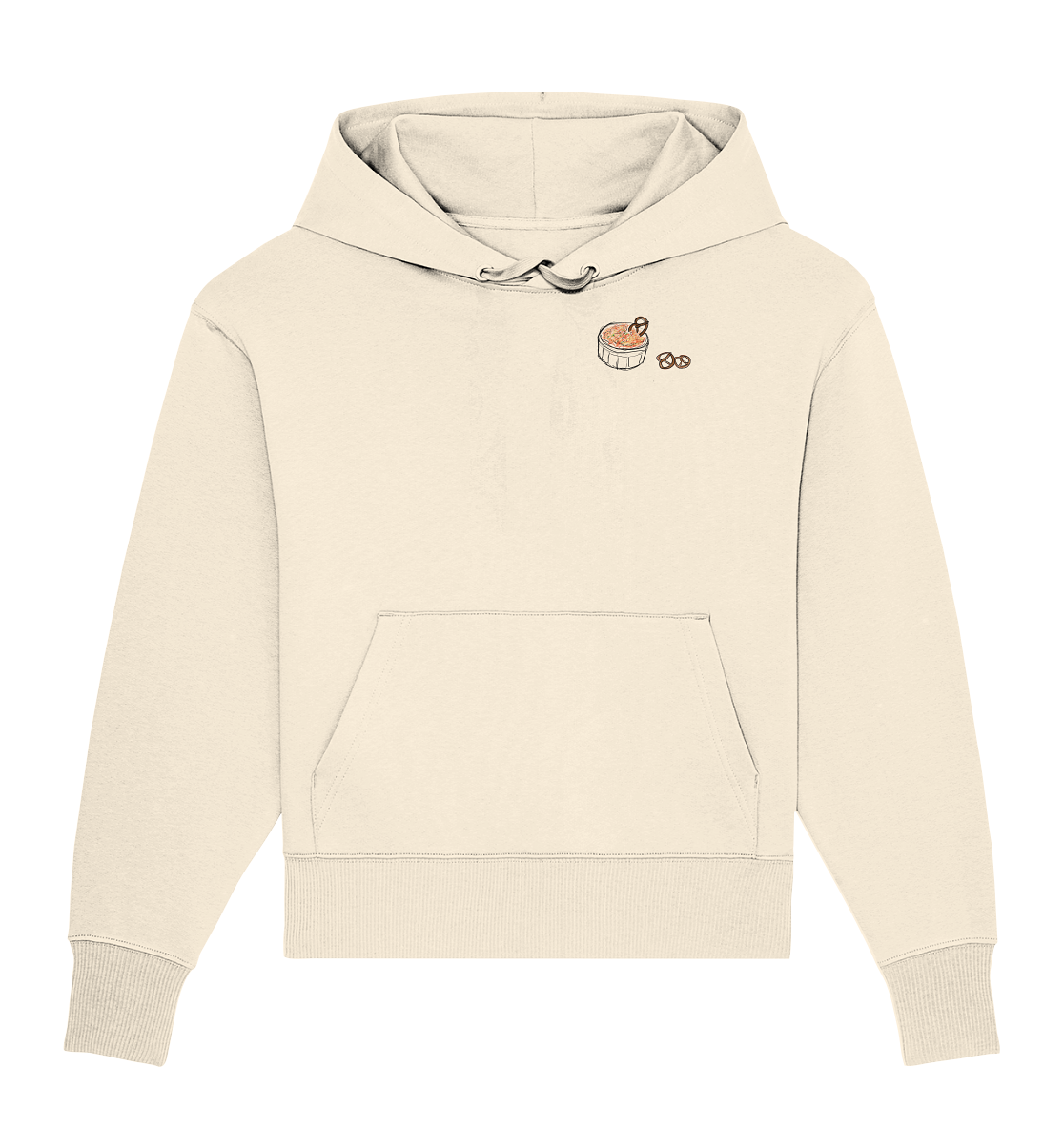 Spundekäs Front,-Backprint Unisex - Organic Oversize Hoodie