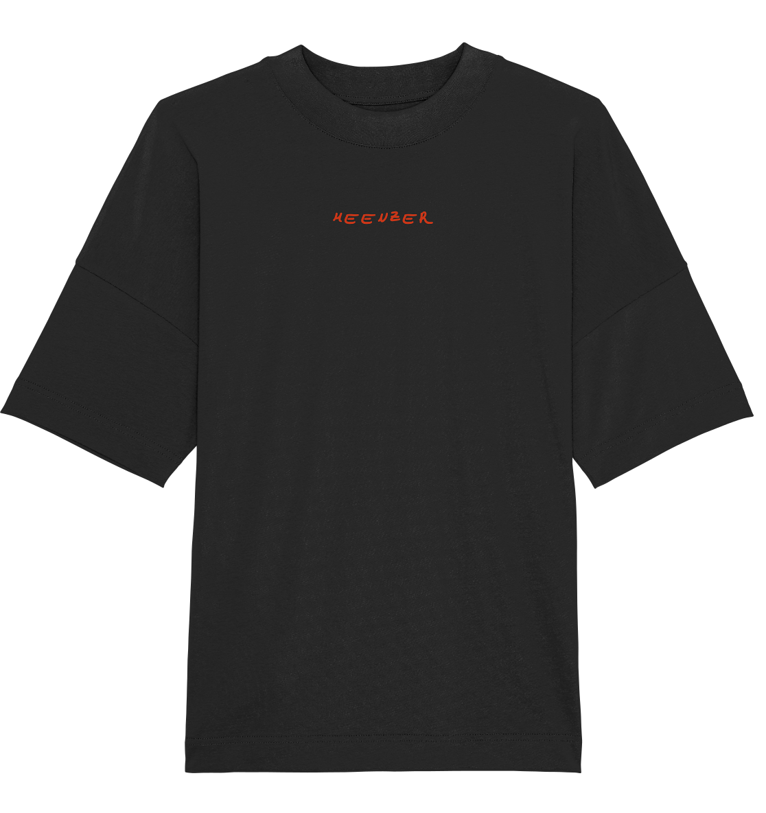 Meenzer Frontprint Unisex - Organic Oversize Shirt