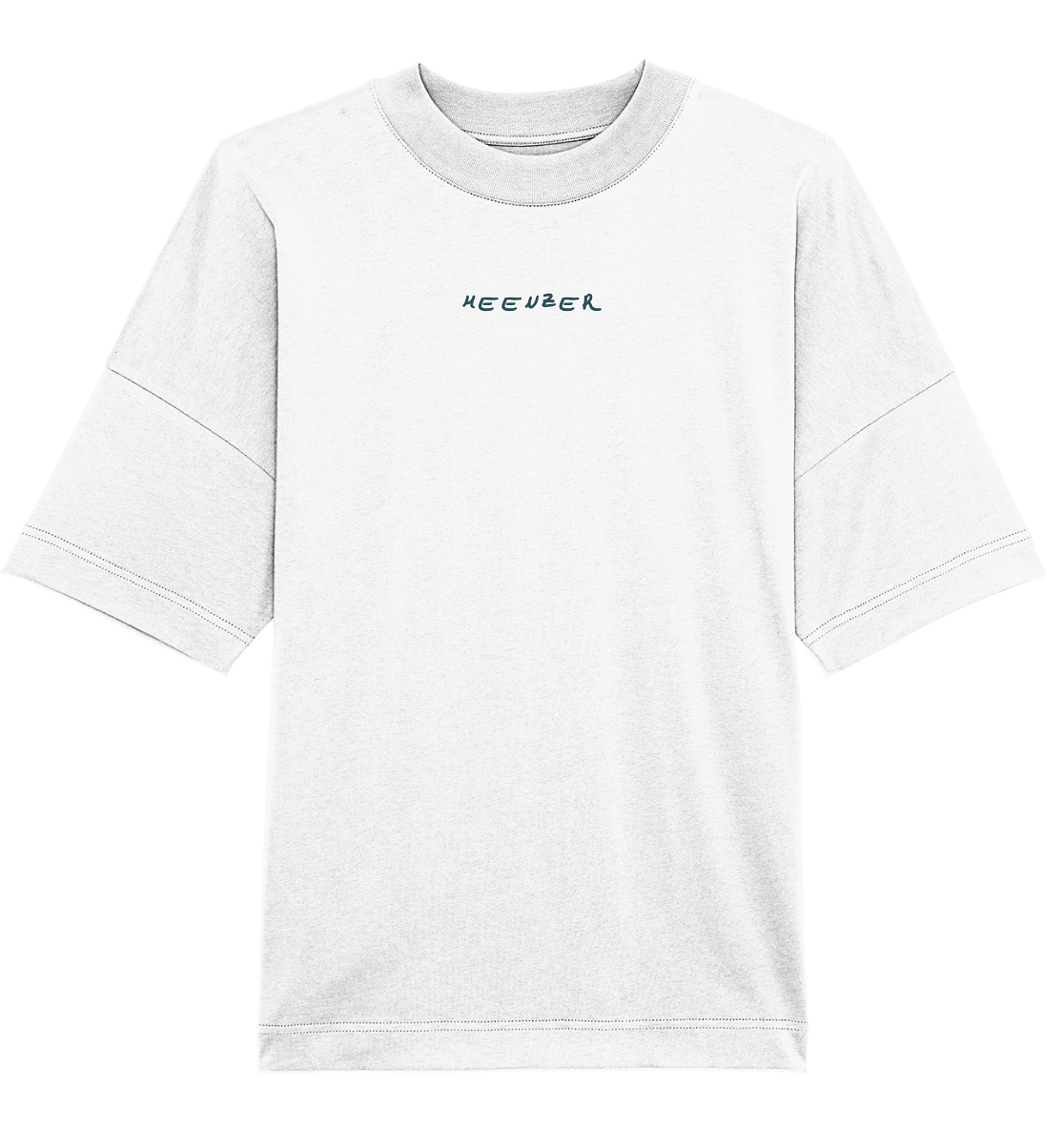 Meenzer Frontprint Unisex - Organic Oversize Shirt