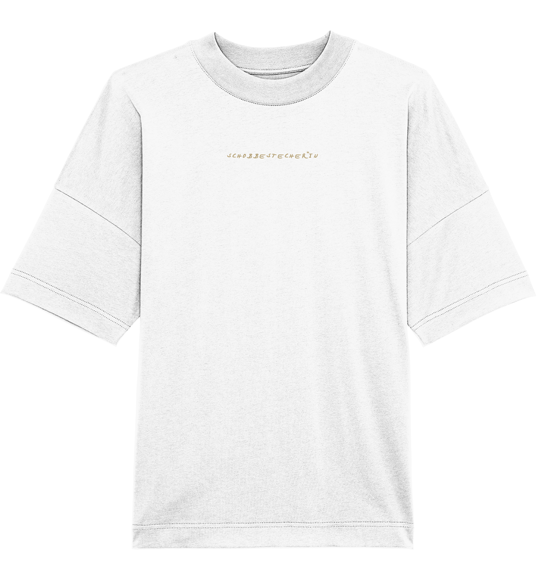 Schobbestecher*in Frontprint Unisex - Organic Oversize Shirt