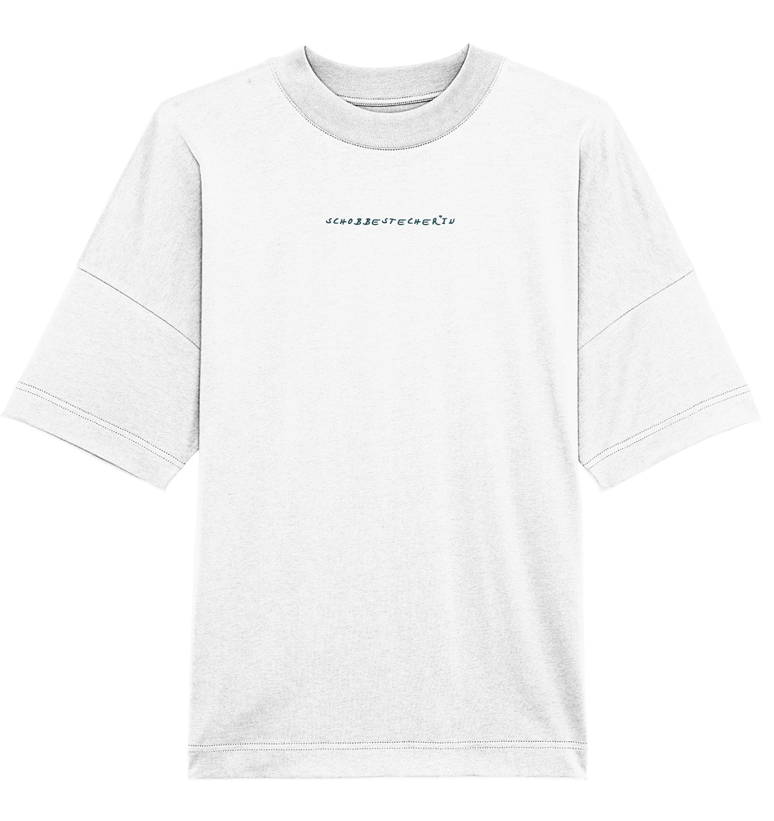 Schobbestecher*in Frontprint Unisex - Organic Oversize Shirt