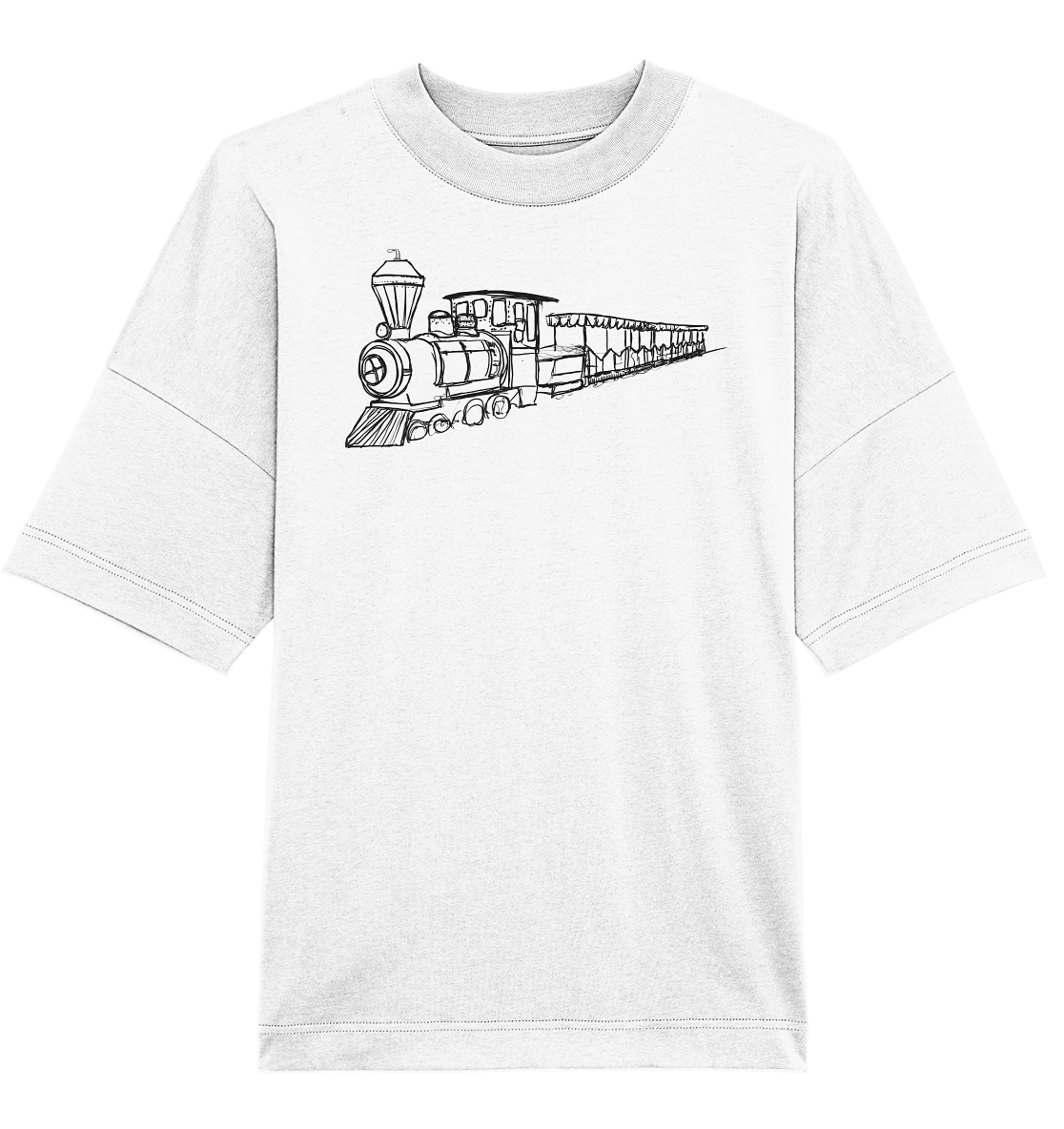 Flotte Lotte Frontprint Unisex - Organic Oversize Shirt