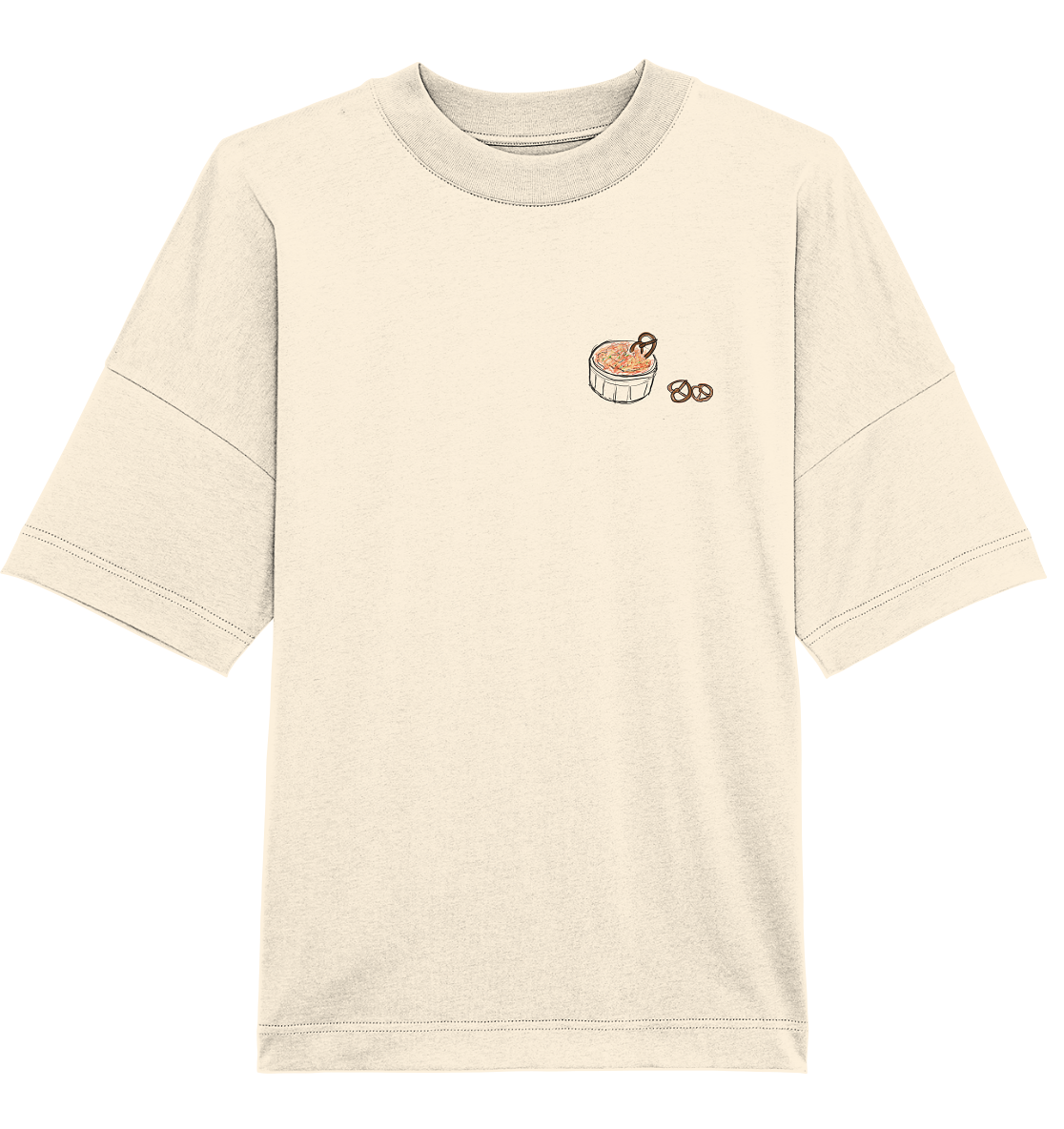 Spundekäs Frontprint Unisex- Organic Oversize Shirt