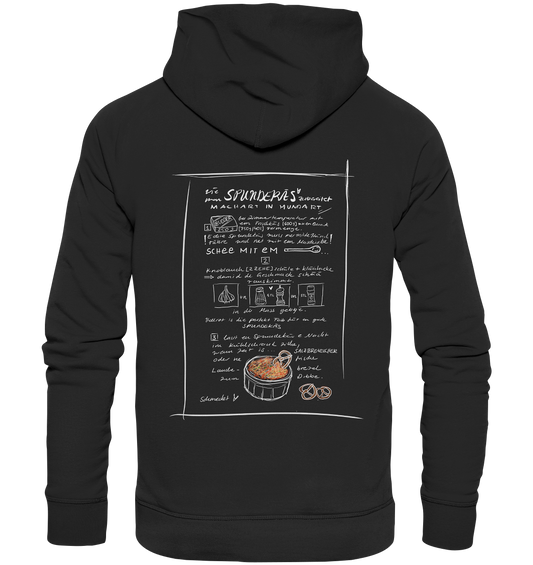 Spundekäs Backprint Unisex - Organic Basic Hoodie