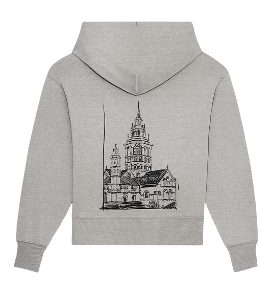 Meenzer Dom Backprint Unisex - Organic Oversize Hoodie