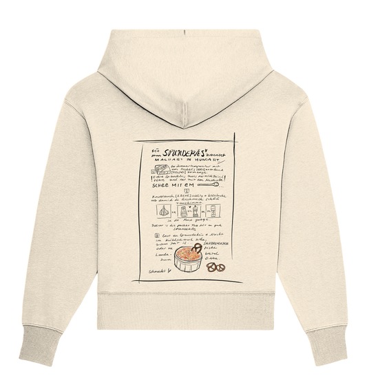 Spundekäs Backprint Unisex - Organic Oversize Hoodie