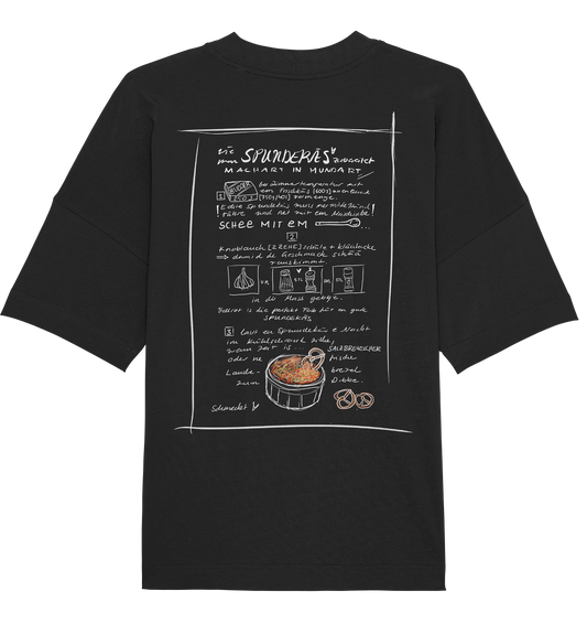 Spundekäs Backprint Unisex - Organic Oversize Shirt