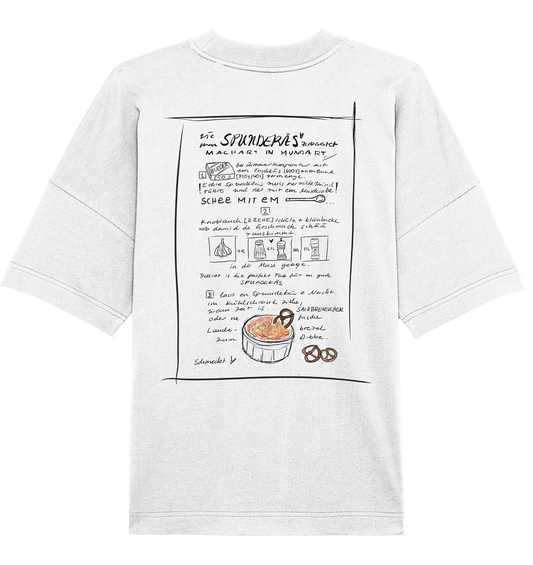 Spundekäs Backprint Unisex - Organic Oversize Shirt