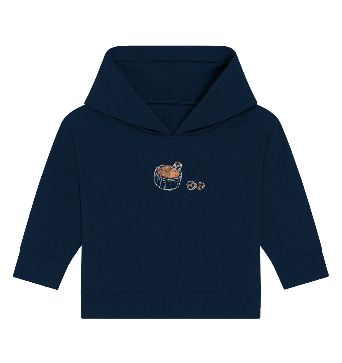 Spundekäs Frontprint Unisex - Baby Organic Hoodie