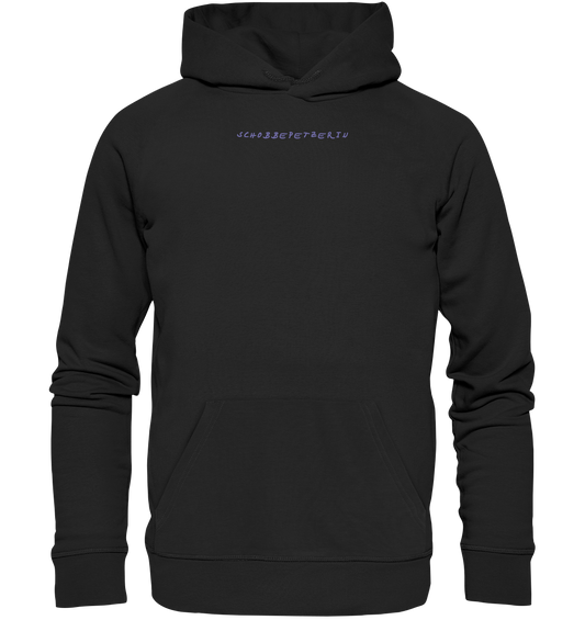 Schobbepetzerin Frontprint Unisex - Organic Basic Hoodie