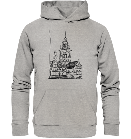 Meenzer Dom Frontprint Unisex - Organic Basic Hoodie